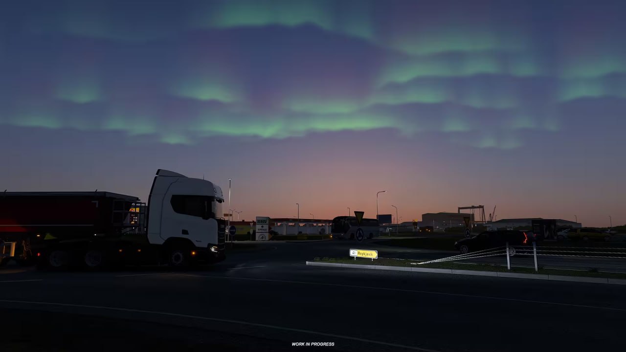 Исландия в Euro Truck Simulator 2: показали город Кеблавик
