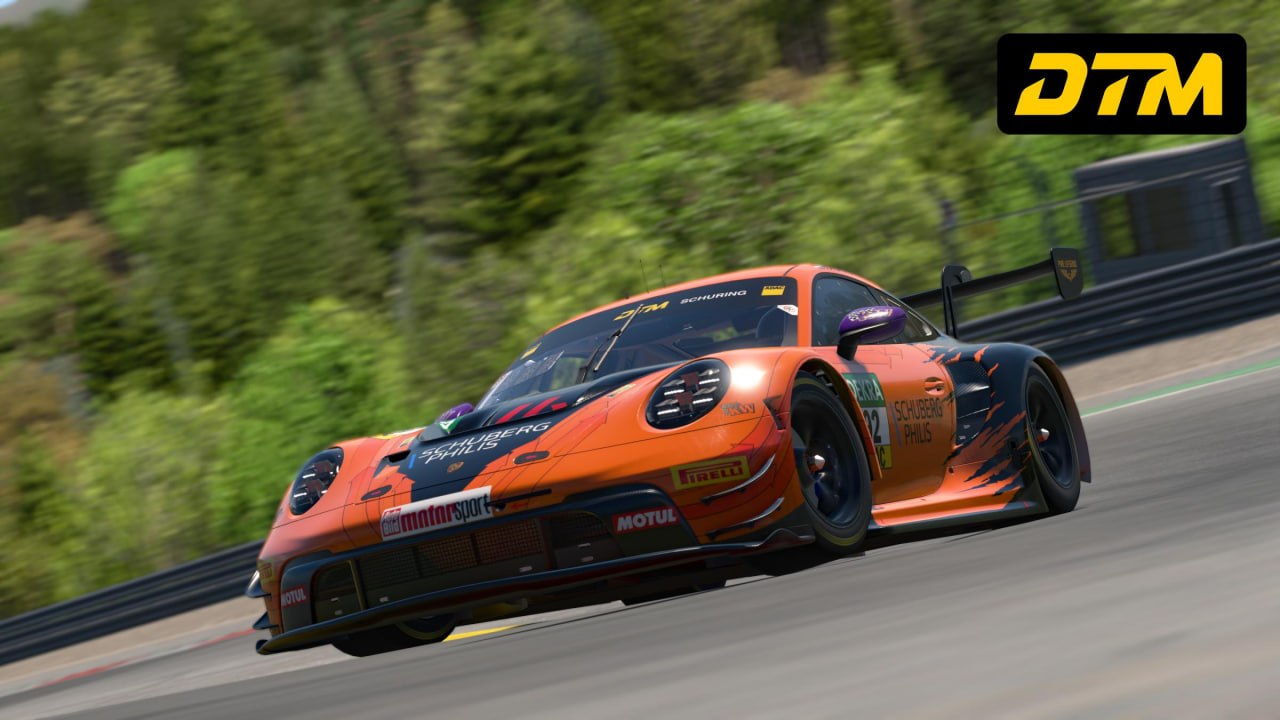 DTM 2026 стартовал в iRacing: доступны ливреи и восемь GT3