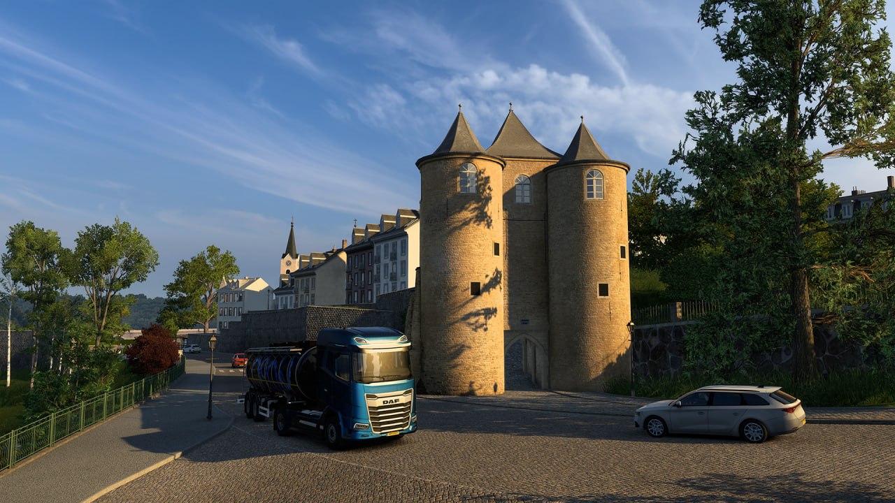 Euro Truck Simulator 2 V1.59: Бенилюкс и Volvo Experience Center