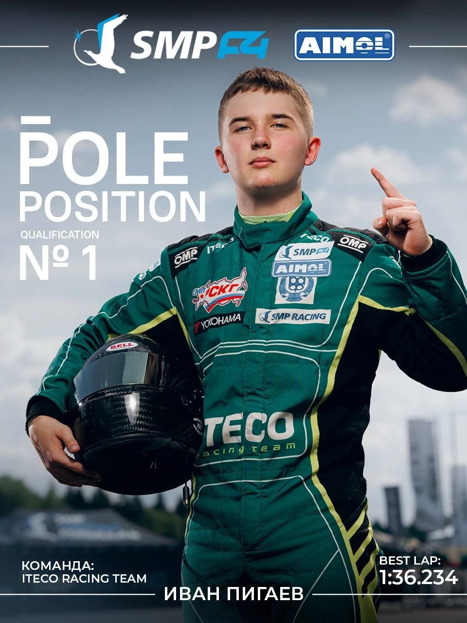 Формула 4 на Moscow Raceway: старт в 12:10