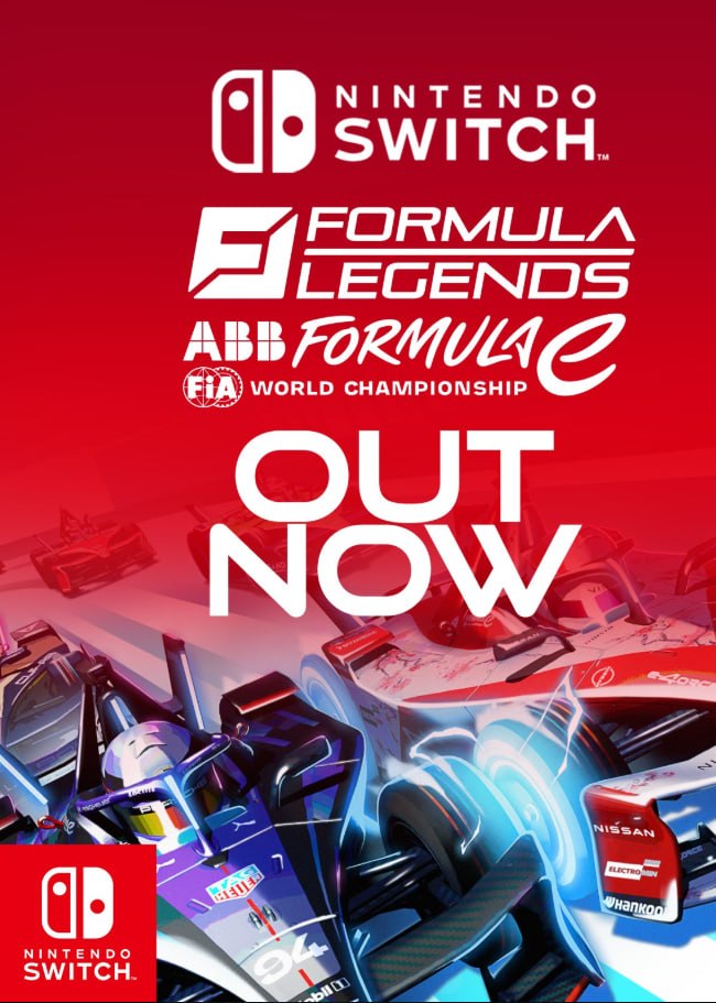 Дополнение Formula E Electric Evolution для Formula Legends вышло на Nintendo Switch