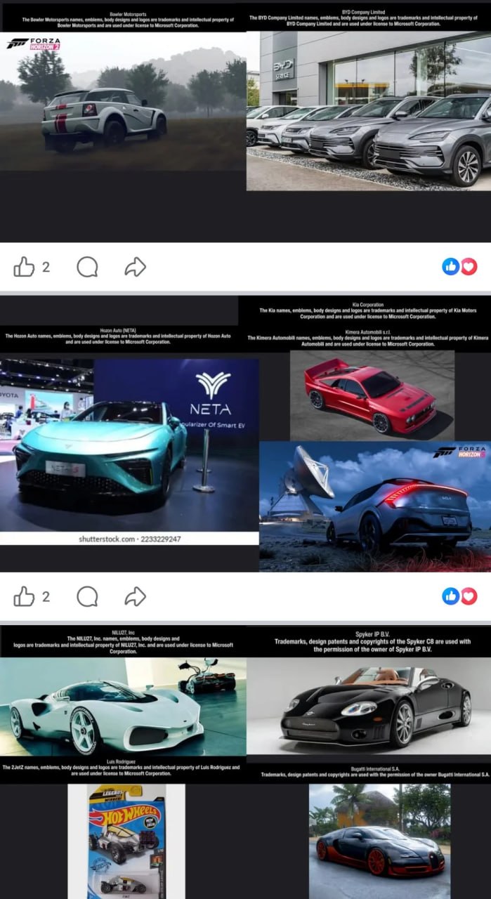 В титрах Forza Horizon 6 найдены девять отсутствующих производителей