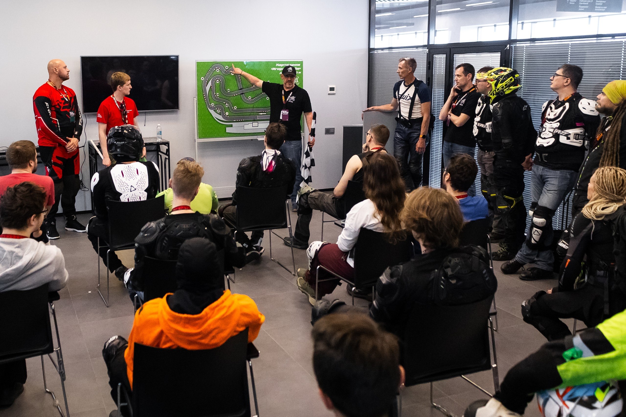 На «Мото Драйв» впервые прошли заезды на моноколесе