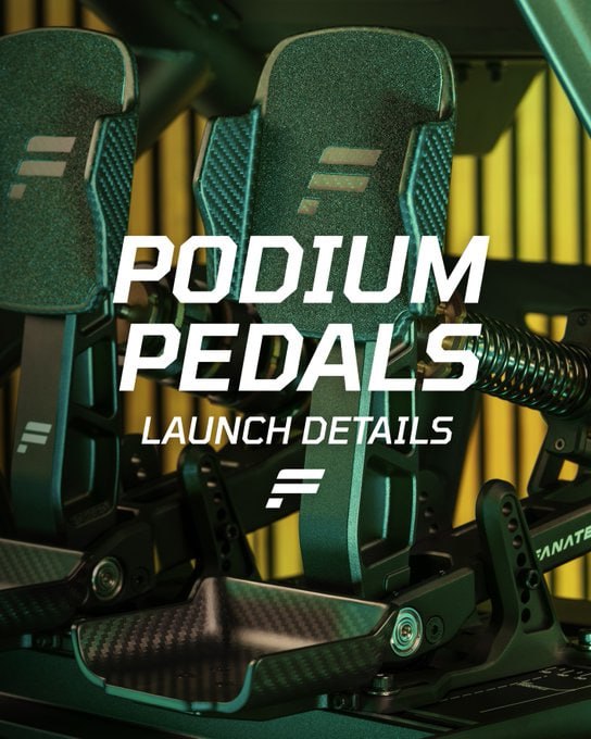 Fanatec отложила выпуск трёхпедальных Podium Pedals на Q3 2026