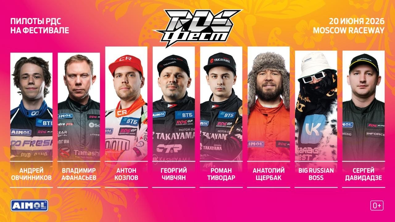 Мастер-класс по съемке дрифта и встреча с пилотами на Moscow Raceway