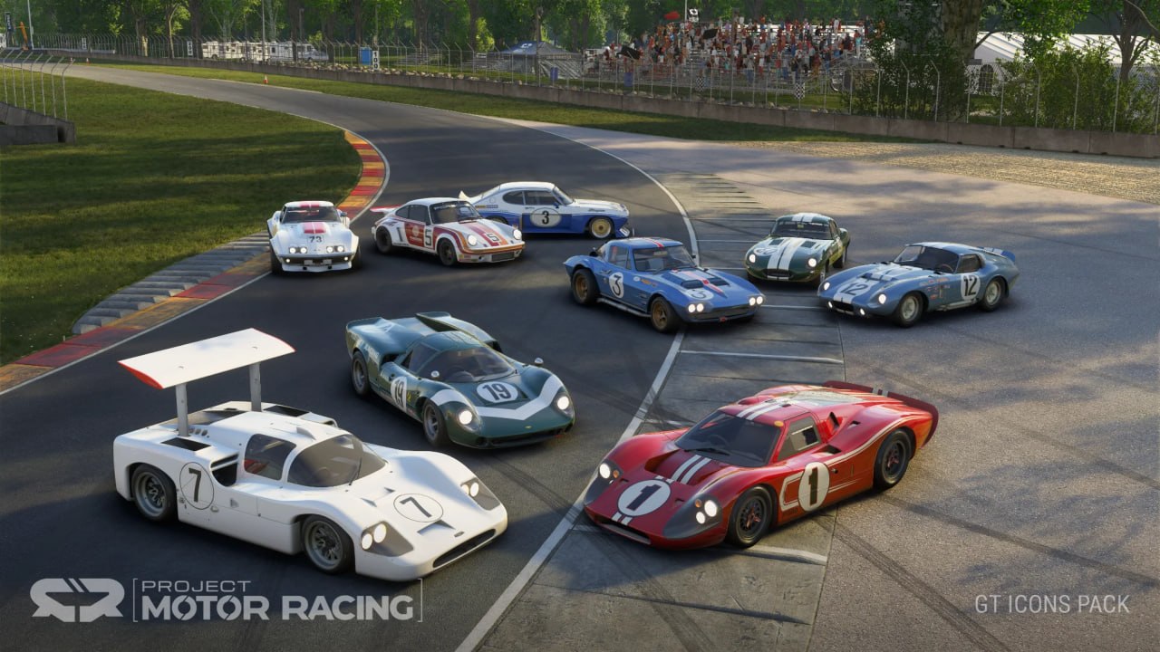 Project Motor Racing 2.0.0.6: патч и DLC GT Icons Pack с классическими машинами