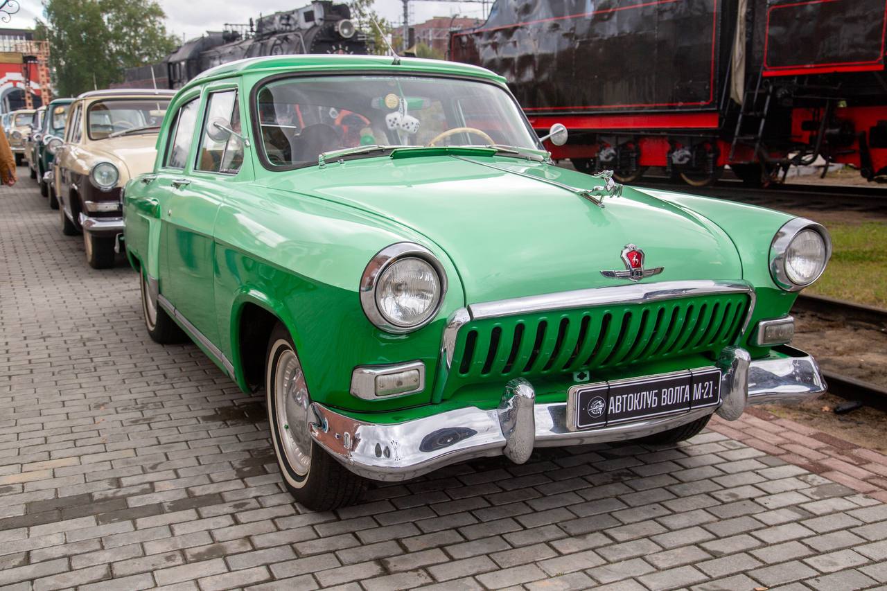 Участник ретро-выставки Classic Touring Cup: ГАЗ-М21И Волга 1961 года
