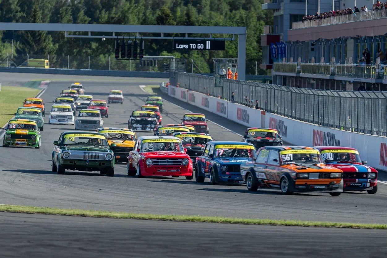 Третий этап «Серии Классика» на Moscow Raceway — 25 июля