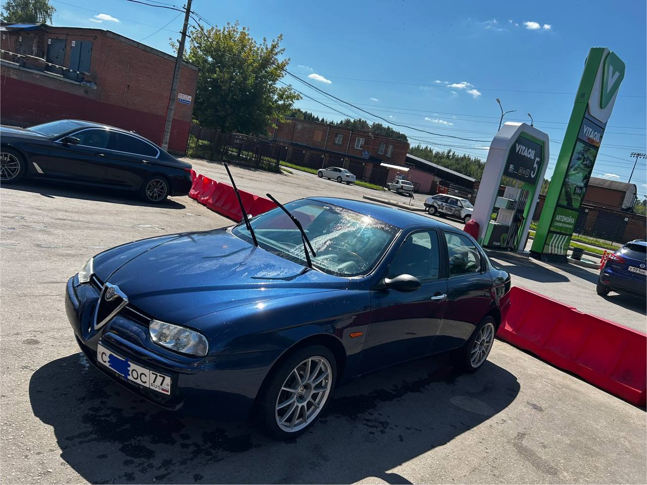 Участник ретро-выставки: Alfa Romeo 156 2000 г.в. на 4-м этапе Classic Touring Cup
