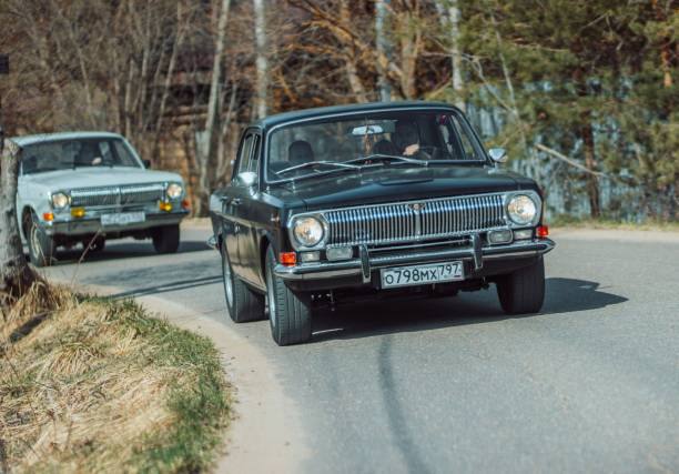 Участник ретро-выставки Classic Touring Cup: ГАЗ-24 Волга 1980 года