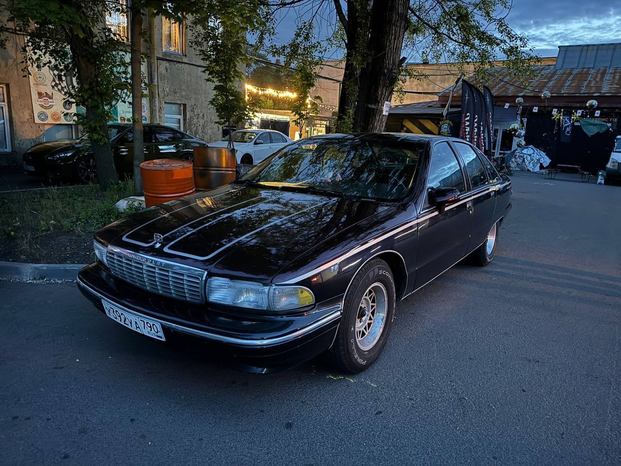 На ретро-выставке Classic Touring Cup представлен полицейский Chevrolet Caprice 1992 года