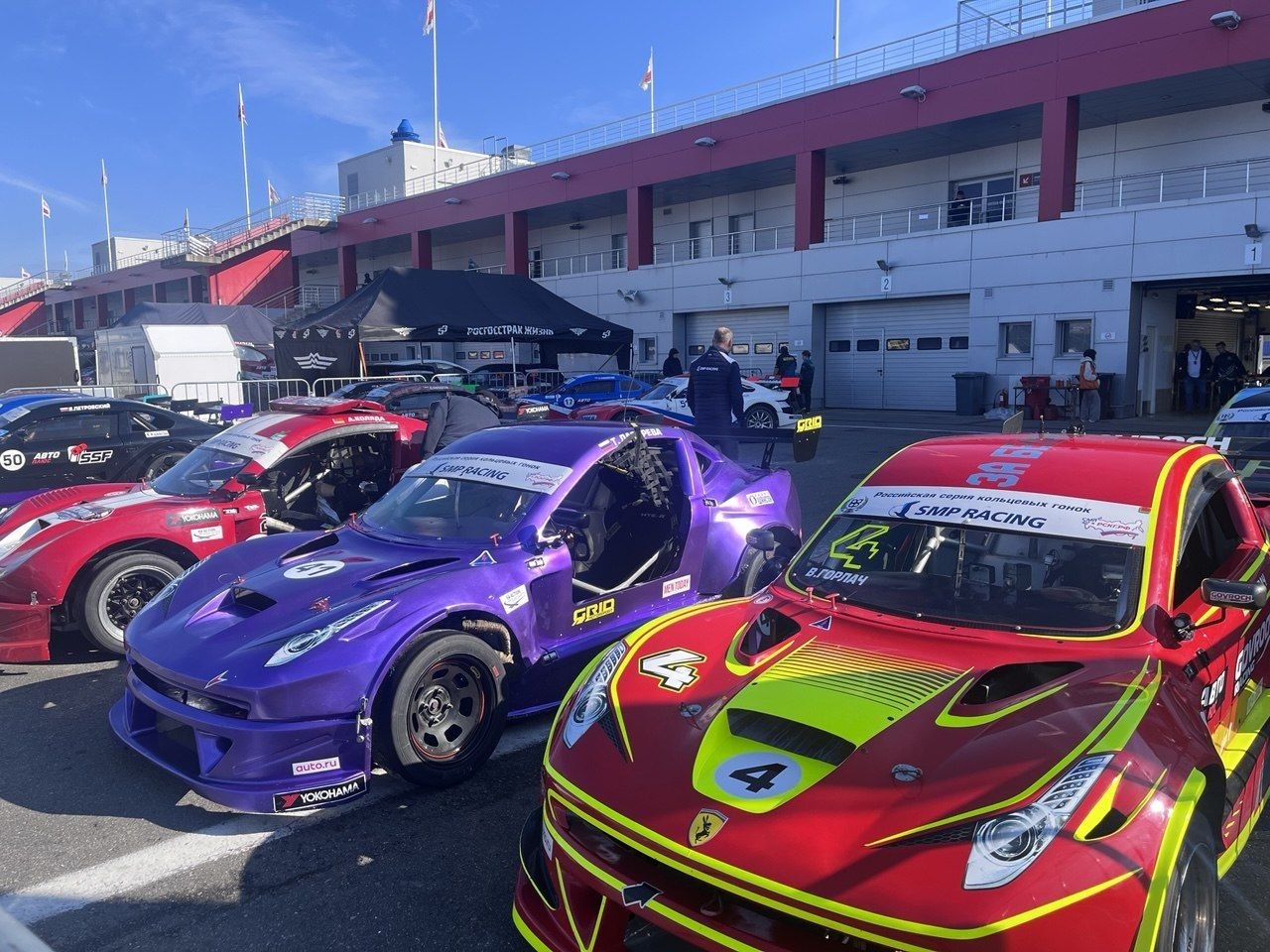 На Moscow Raceway стартует трансляция гонки Mitjet