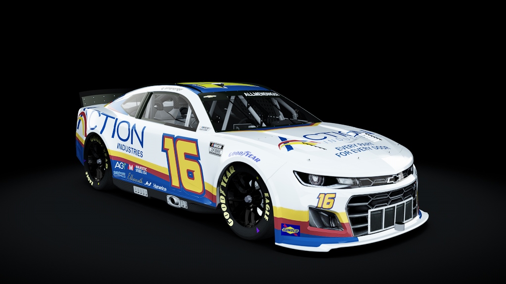 NASCAR Cup Series 2023 - Chevy Camaro — ливрея 16_Action Industries