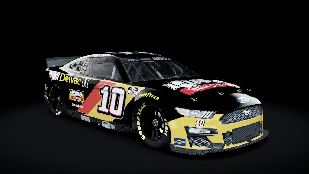NASCAR Cup Series 2023 - Ford Mustang — ливрея 10_Rush Truck Center Mobil Delvac