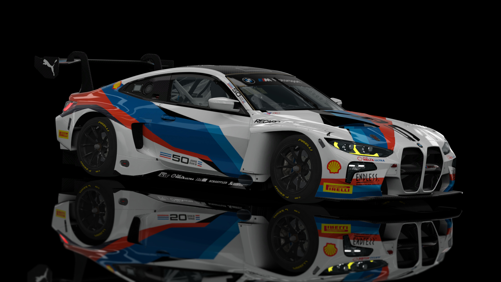 ACF GT3 - BMW M4 GT3 2022 — ливрея BMW 50years M
