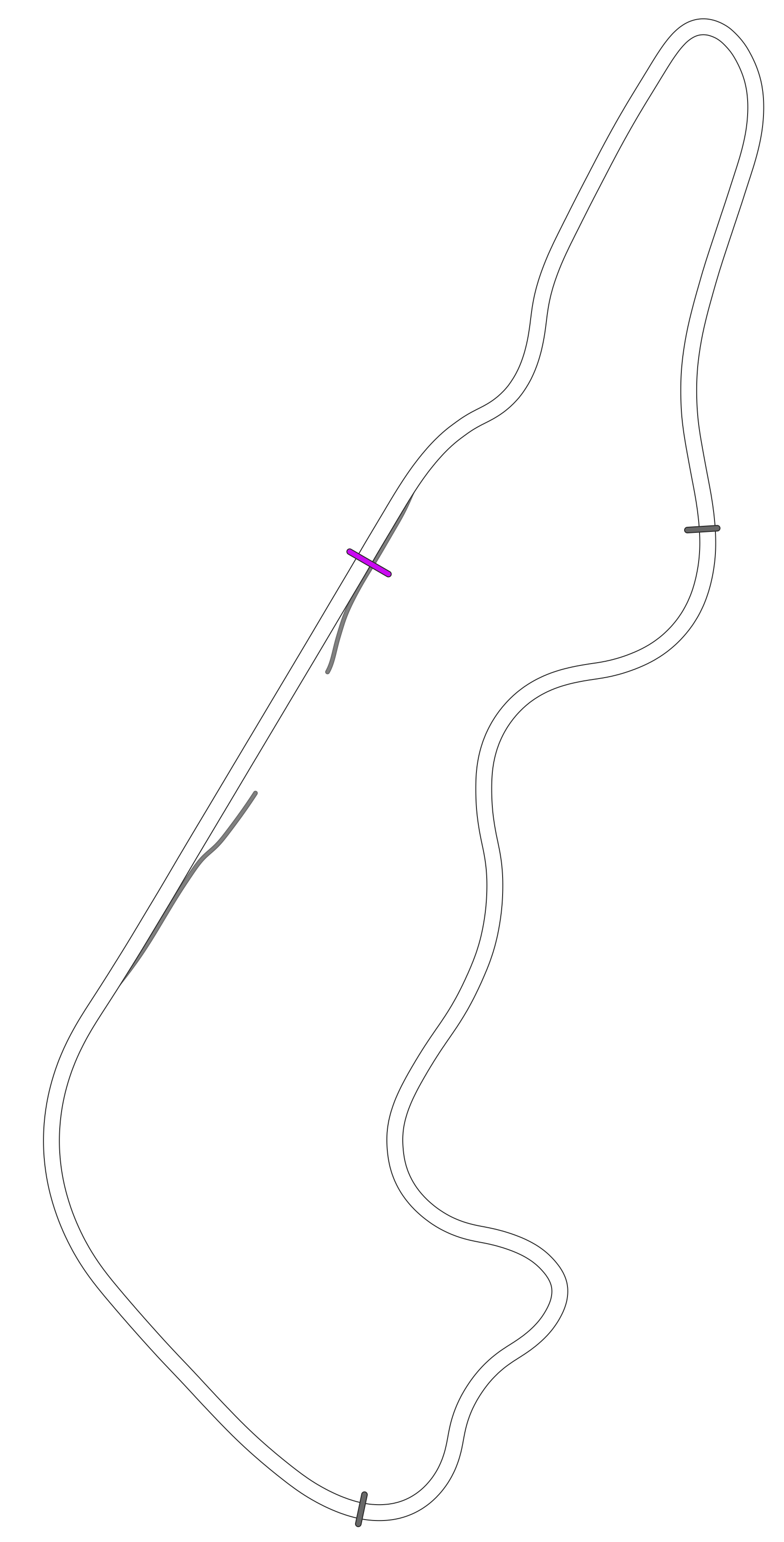 Схема трассы T-Motors Ring