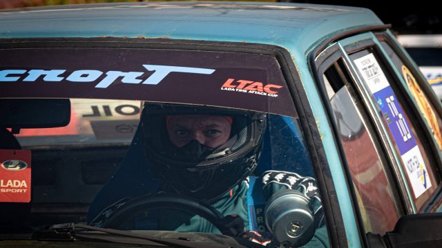 Первый подиум Давида на Ладе Балтика в Time Attack Evo Racepark Championship