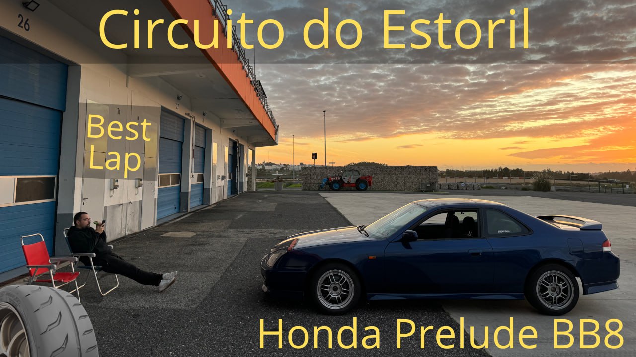 Honda Prelude BB8 H22A5 на португальской трассе Estoril