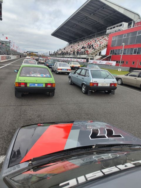 Team Classic на параде 55 лет побед Лада в рамках финала РСКГ