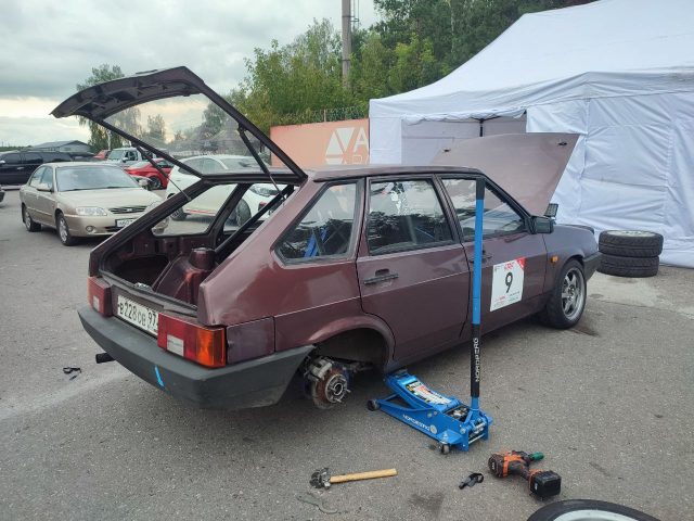 AMK Racing на этапе LADATIMEATTACKCUP: поломки и борьба за лидерство