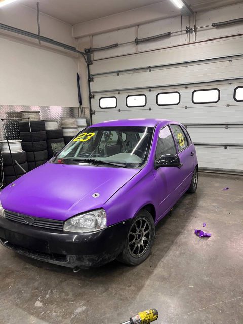 Егор Огородников готовится к старту сезона НЛС на LADA Kalina