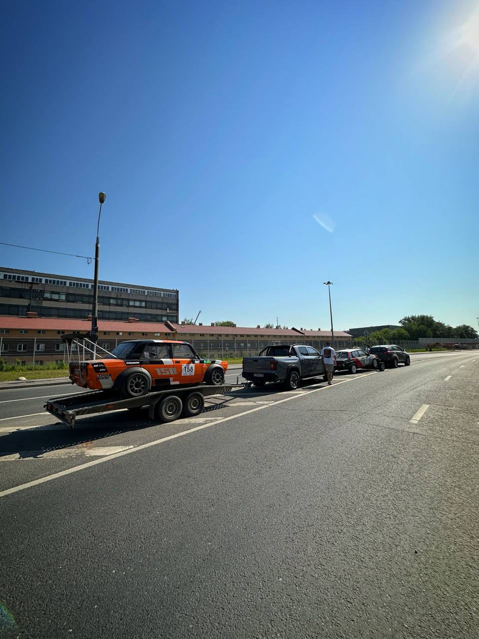 Автопоезд Disrace отправился на Смоленск