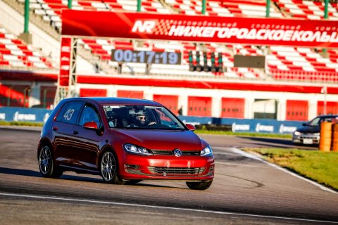 Volkswagen Golf VII — Замер 121 л.с. · Нижегородское кольцо — фото