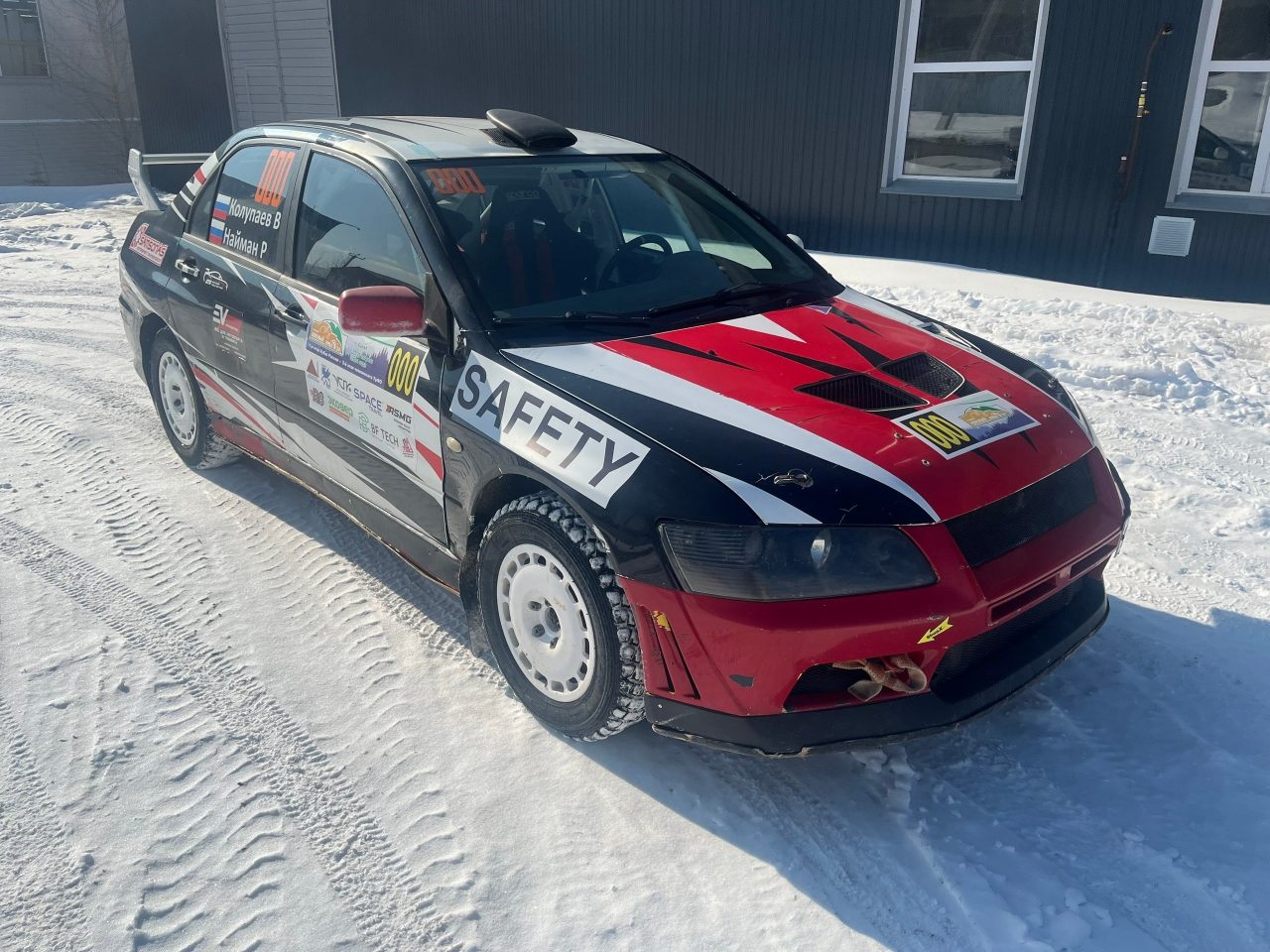 Mitsubishi Lancer Evolution VII для ралли, кованый мотор, MoTeC