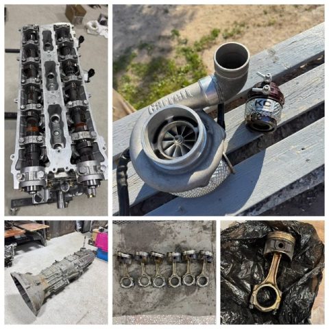 ГБЦ 1JZ-GTE с валами BC 272, пружинами BC и титановыми тарелками
