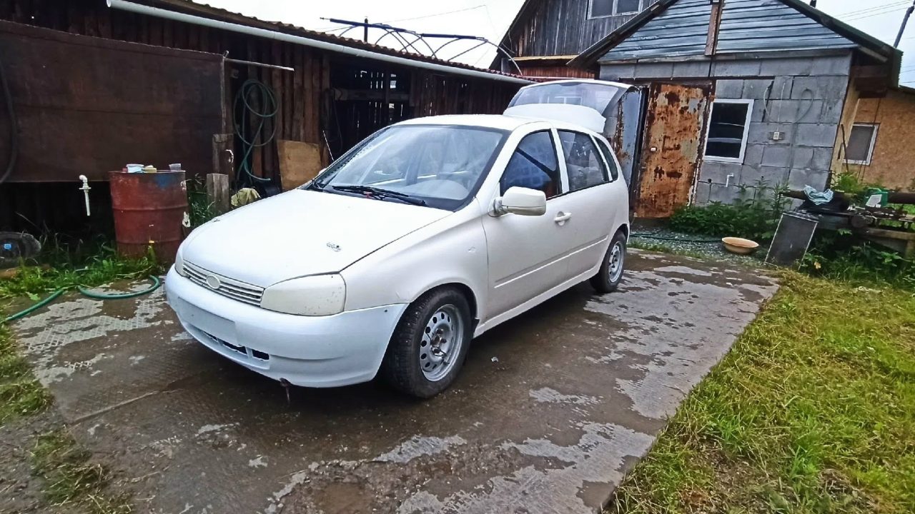 Lada Kalina со спортивным паспортом, на учёте