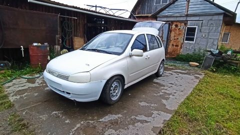 Lada Kalina со спортивным паспортом, на учёте