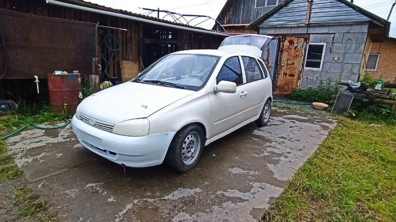 Lada Kalina со спорт-паспортом, каркас, блокировка