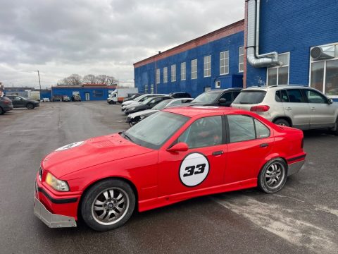 BMW 325, корч для зимних заездов