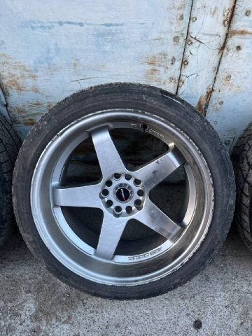 Колёса R18 5x114.3 9.5J, реплика Nismo LM GT4, зима 225/45