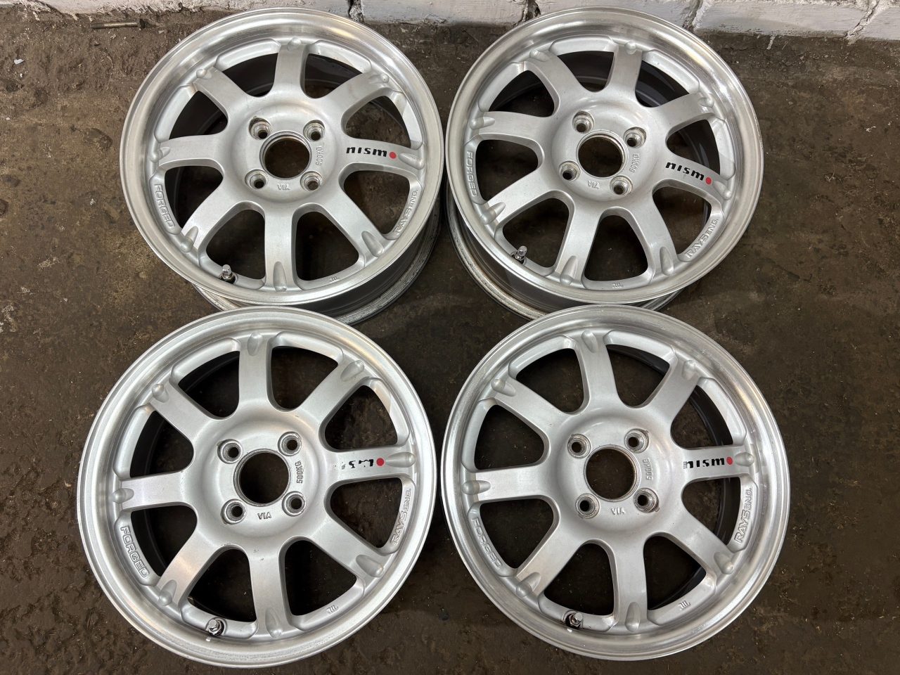 Кованые диски Rays Nismo MM8 6x15 ET50, комплект 4 шт.
