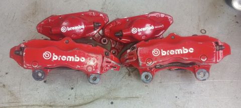 Тормоза Brembo в сборе с ВАЗ 2112 под диски R16–R17