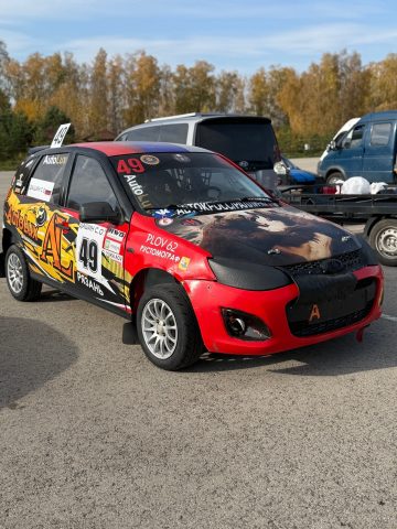 Lada Kalina в подготовке Super 1600, 189 л. с., каркас с омологацией