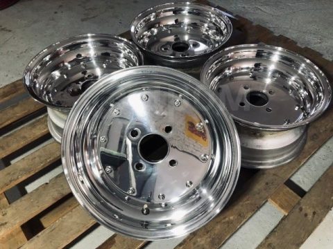 Диски SSR MK-1 R14 4x120 разноширокие 7J/7,5J с резиной
