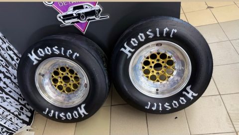 Диски Weld 8.25J R15 4x100 с шинами Hoosier