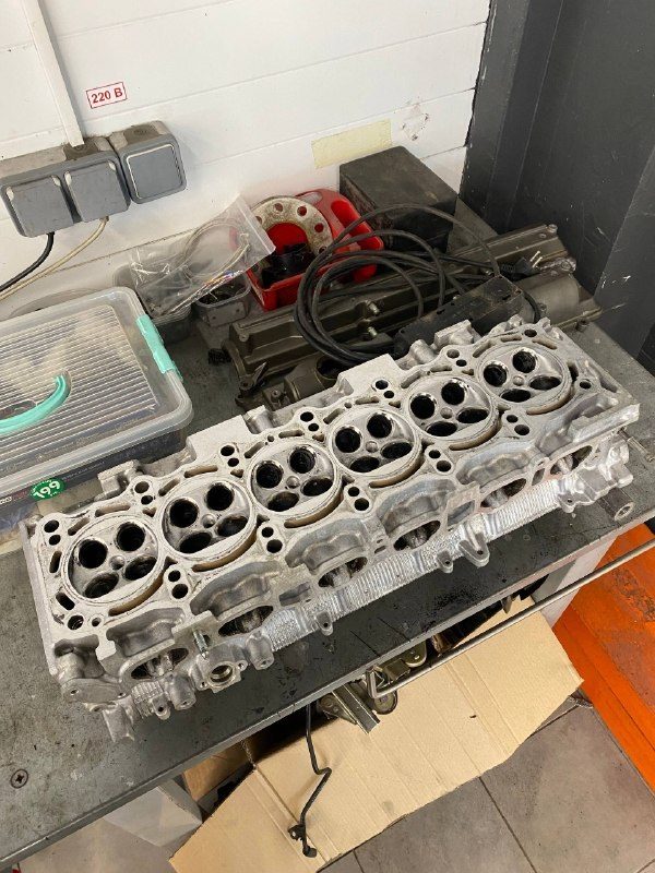 ГБЦ 2JZ-GTE VVT-i в сборе, без коллекторов