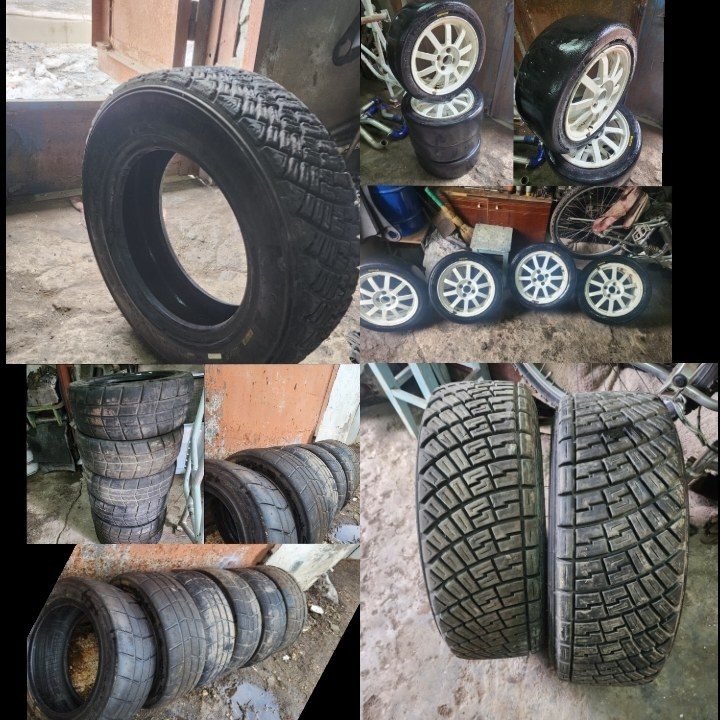 Колёса Slik R15 4x98 с шинами Dunlop SP Sport 185/55 R15